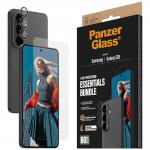Set protectie 2-in-1 PanzerGlass, 1x folie sticla Ultra-Wide Fit si 1x folie protectie camera foto Hoops, compatibil cu Samsung Galaxy S26, Transparent 6 - lerato.ro