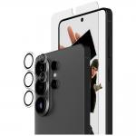 Set protectie 2-in-1 PanzerGlass, 1x folie sticla Ultra-Wide Fit si 1x folie protectie camera foto Hoops, compatibil cu Samsung Galaxy S26 Ultra, Transparent 3 - lerato.ro