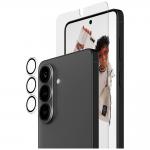 Set protectie 2-in-1 PanzerGlass, 1x folie sticla Ultra-Wide Fit si 1x folie protectie camera foto Hoops, compatibil cu Samsung Galaxy S26 Plus, Transparent 3 - lerato.ro