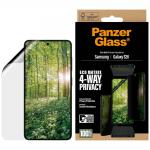 Folie protectie PanzerGlass Eco Matrix Privacy Ultra-Wide Fit compatibila cu Samsung Galaxy S26, Negru 2 - lerato.ro