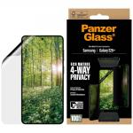 Folie protectie PanzerGlass Eco Matrix Privacy Ultra-Wide Fit compatibila cu Samsung Galaxy S26 Plus, Negru 2 - lerato.ro