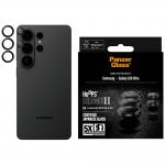 Protectie camera foto PanzerGlass Hoops Ceramic II Lens Protector compatibila cu Samsung Galaxy S26 Ultra, Negru 2 - lerato.ro