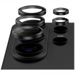 Protectie camera foto PanzerGlass Hoops Ceramic II Lens Protector compatibila cu Samsung Galaxy S26 Ultra, Negru 3 - lerato.ro