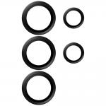 Protectie camera foto PanzerGlass Hoops Ceramic II Lens Protector compatibila cu Samsung Galaxy S26 Ultra, Negru 4 - lerato.ro