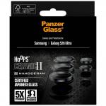 Protectie camera foto PanzerGlass Hoops Ceramic II Lens Protector compatibila cu Samsung Galaxy S26 Ultra, Negru 7 - lerato.ro