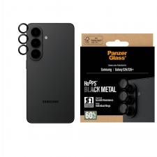 Folii protectie Samsung Galaxy S26 Plus, Protectie sticla securizata camera foto PanzerGlass Hoops Lens Protector compatibila cu Samsung Galaxy S26 / S26 Plus, Negru, lerato.ro