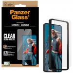 Folie sticla securizata PanzerGlass Ultra-Wide Fit, Kit montare inclus, compatibila cu Samsung Galaxy S26, Transparent 5 - lerato.ro