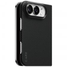 Husa CARE by PanzerGlass Discovery cu MagSafe compatibila cu iPhone Duo, Negru