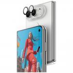 Set protectie 2-in-1 PanzerGlass Essentials, 1x folie sticla display si 1x folie protectie camera foto Hoops, compatibil cu iPhone Duo, Transparent 5 - lerato.ro