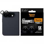 Protectie camera foto PanzerGlass Hoops Ceramic Lens Protector compatibila cu iPhone Duo, Negru 2 - lerato.ro