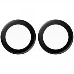 Protectie camera foto PanzerGlass Hoops Ceramic Lens Protector compatibila cu iPhone Duo, Negru 6 - lerato.ro