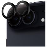 Protectie sticla securizata camera foto PanzerGlass Hoops Lens Protector compatibila cu iPhone Duo, Negru 5 - lerato.ro