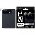 Protectie sticla securizata camera foto SAFE by PanzerGlass Camera Lens Protector Ultra-Wide Fit compatibila cu iPhone Duo, Transparent 2 - lerato.ro