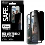 Folie sticla securizata SAFE by PanzerGlass Ultra-Wide Fit Privacy compatibila cu iPhone 18 Pro Max, Negru 6 - lerato.ro