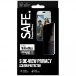 Folie sticla securizata SAFE by PanzerGlass Ultra-Wide Fit Privacy compatibila cu iPhone 18 Pro Max, Negru 8 - lerato.ro