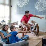 Disc de antrenament Particula GoBalance Play, Imbunatateste coordonarea si abilitatile motorii, Greutate maxima 150 kg, Bluetooth, Baterie CR2032, Negru 12 - lerato.ro