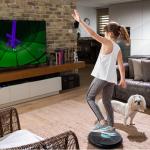 Disc de antrenament Particula GoBalance Play, Imbunatateste coordonarea si abilitatile motorii, Greutate maxima 150 kg, Bluetooth, Baterie CR2032, Negru 11 - lerato.ro