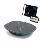 Placa de antrenament Particula GoBalance Sport, Imbunatateste coordonarea si abilitatile motorii, Greutate maxima 200 kg, Bluetooth, Baterie CR2032, Negru / Albastru 3 - lerato.ro