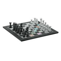 Set sah smart Particula GoChess Mini, Iluminare inteligenta LED, Piese magnetice cu senzor, Conectivitate Bluetooth, Aplicatie IOS si Android, Multicolor