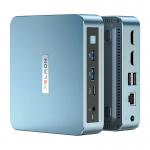 Mini PC Peladn WI-6, Intel N150, Intel UHD Graphics, 16GB RAM+512GB, Albastru 3 - lerato.ro