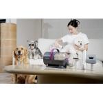 Aparat multifunctional pentru ingrijirea parului animalelor de companie Petkit AirClipper 5 in 1, functie de perie, aparat de tuns, aspirator, Alb 6 - lerato.ro