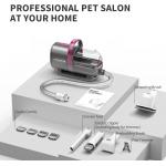 Aparat multifunctional pentru ingrijirea parului animalelor de companie Petkit AirClipper 5 in 1, functie de perie, aparat de tuns, aspirator, Alb 13 - lerato.ro
