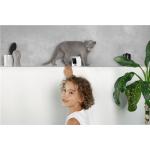 Camera smart Petcube Cam pentru animale, 1080p, WiFi, Night Vision, Microfon, Alb 4 - lerato.ro