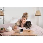 Camera smart Petcube Cam pentru animale, 1080p, WiFi, Night Vision, Microfon, Alb 6 - lerato.ro
