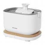 Dispenser de apa smart AlbPetlibro pentru animale, cu aplicatie dedicata, pompa wireless, 2,5L, Filtrare, Alb 3 - lerato.ro