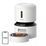 Dispenser automat hrana Petlibro Granary pentru animale, 3L, Panou control LED, Alimentare la retea USB-C, Alb 3 - lerato.ro