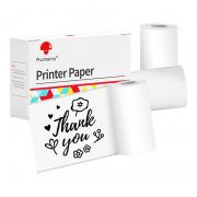 Set de 3 role hartie termica Phomemo Q22-RMS2, 53mm, 3.5m, Alb