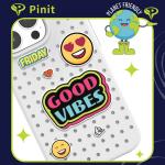 Insigne cu Pinit  Emoji pentru carcasa Pinit, Model 3, Multicolor 3 - lerato.ro