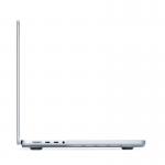 Carcasa laptop Pipetto Hardshell Dots compatibila cu Macbook Pro 14 inch 2022/2023 Frosted Clear 4 - lerato.ro