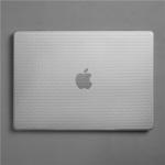 Carcasa laptop Pipetto Hardshell Dots compatibila cu Macbook Pro 14 inch 2022/2023 Frosted Clear 9 - lerato.ro