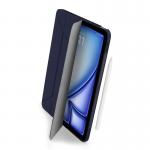 Husa Pipetto Pipetto Origami No1 Original compatibila cu iPad Air 13 inch M3 2025/M2 2024, Dark Blue 6 - lerato.ro