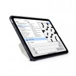 Husa Pipetto Pipetto Origami No1 Original compatibila cu iPad Air 13 inch M3 2025/M2 2024, Dark Blue 8 - lerato.ro