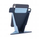 Husa Pipetto Origami No6 Stand compatibila cu iPad Air 11 inch 2024 / iPad Air 10.9 inch 2022/2020, Dark Blue 5 - lerato.ro