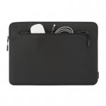 Husa laptop Pipetto Classic Organizer Sleeve compatibila cu Macbook 15/16 inch, Negru 4 - lerato.ro
