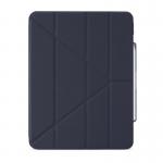 Husa Pipetto Origami No3 Pencil compatibila cu iPad Air 13 inch M3 2025/M2 2024, Albastru 2 - lerato.ro