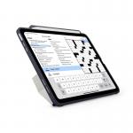 Husa Pipetto Origami No3 Pencil compatibila cu iPad Air 13 inch M3 2025/M2 2024, Albastru 8 - lerato.ro