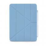 Husa Pipetto Origami No3 compatibila cu iPad Air 11 inch 2024 / iPad Air 10.9 inch 2022/2020, Albastru 2 - lerato.ro