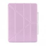 Husa Pipetto Origami No3 compatibila cu iPad Air 11 inch 2024 / iPad Air 10.9 inch 2022/2020, VIolet 2 - lerato.ro