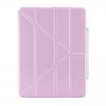 Husa Pipetto Origami No3 Pencil compatibila cu iPad Air 13 inch M3 2025/M2 2024, Violet 2 - lerato.ro