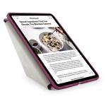 Husa flip cover Pipetto Origami No1 Original compatibila cu iPad (A16) / iPad 2022, Burgundy 12 - lerato.ro