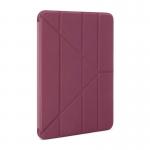 Husa flip cover Pipetto Origami No1 Original compatibila cu iPad (A16) / iPad 2022, Burgundy 10 - lerato.ro