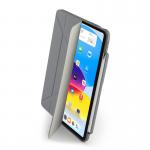 Husa Pipetto Origami No3 compatibila cu iPad Air 11 inch M2 / M3, Gri 5 - lerato.ro