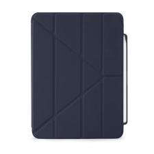Husa Pipetto Origami No3 compatibila cu iPad Air 4 2020 / 5 2022 / 6 2024 Dark Blue