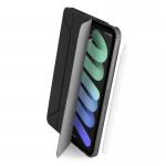 Husa Pipetto Origami No1 compatibila cu iPad Mini 6 2021 / 7 2024 Black 9 - lerato.ro