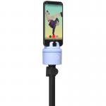 Suport cu functie de selfie stick Pivo Pod Lite, Wireless, Rotire 360 grade, Smart Tracking, Control prin aplicatie si telecomanda, Albastru
