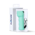 Spray cu piper smart 5-in-1 Plegium Mini, Alarma 130dB, 114 x 30 mm, Capacitate 13ml, GPS, Apelare de urgenta, LED pentru orientare, Mint Green 4 - lerato.ro